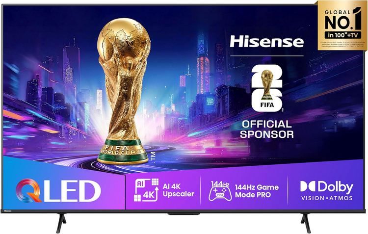 📺 Hisense 85E7Q PRO 85 4K QLED Smart TV mit 144Hz für 999€ (statt 1.149€)