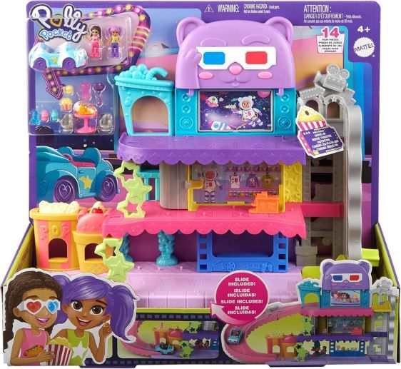 🎞️ Polly Pocket Pollyville Drive In Kino Spielset für 19,99€ (statt 31€)