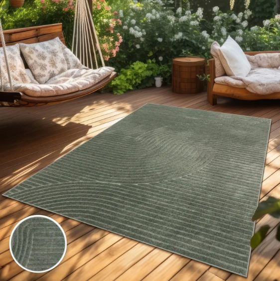 🛋️ Teppich.de In  & Outdoor Teppich Cotara, 120 x 160cm für 28,81€ (statt 48€)