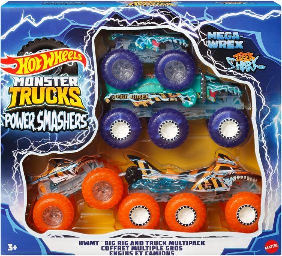 🛻 Hot Wheels Power Smashers Monster Trucks für 18,99€ (statt 30€)