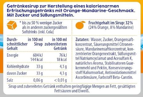 🍊 4x TRi TOP Orange-Mandarine kalorienarmer Sirup für 15,16€ (statt 20€) 🍊 4x TRi TOP Orange Mandarine kalorienarmer Sirup für 15,16€ (statt 20€)