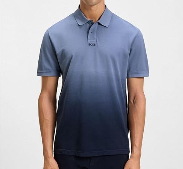 👕 BOSS Pe Gradient Poloshirt mit Dégradé-Effekt für 49€ (statt 74€) 👕 BOSS Pe Gradient Poloshirt mit Dégradé Effekt für 49€ (statt 74€)