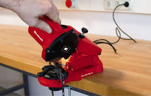 🪚 Einhell GC CS 85 E Sägekettenschärfgerät Set für 28,49€ (statt 36€)