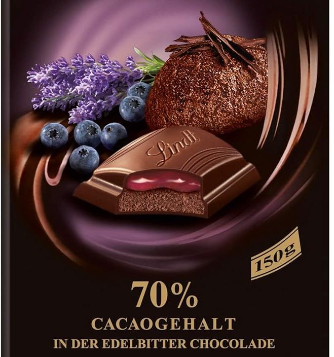 🍫 13x Lindt Edelbitter Mousse Blaubeer Lavendel Schokolade ab 51,49€ (statt 67€)