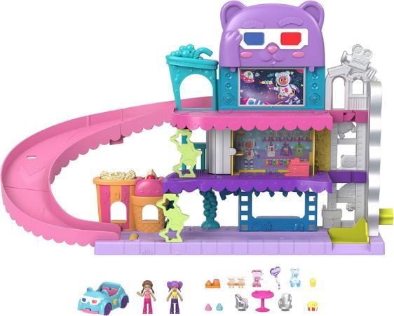 🎞️ Polly Pocket Pollyville Drive In Kino Spielset für 19,99€ (statt 31€)