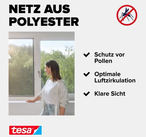 🌼 tesa Pollenschutzgitter für Allergiker mit Klettband, 130 x 150cm für 20,59€ (statt 27€) 🌼 tesa Pollenschutzgitter für Allergiker mit Klettband, 130 x 150cm für 20,59€ (statt 27€)