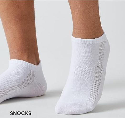 🧦 6er Pack Snocks Unisex Sneaker Socken ab 22,49€ (statt 30€)