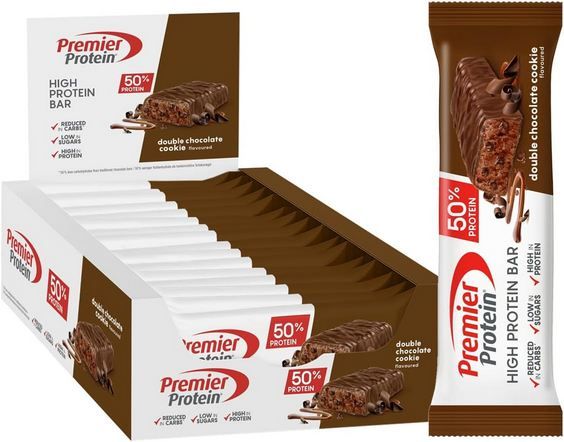 🍫 16er Pack Premier Protein Double Chocolate Cookie Protein Bar ab 14,83€ (statt 21€)