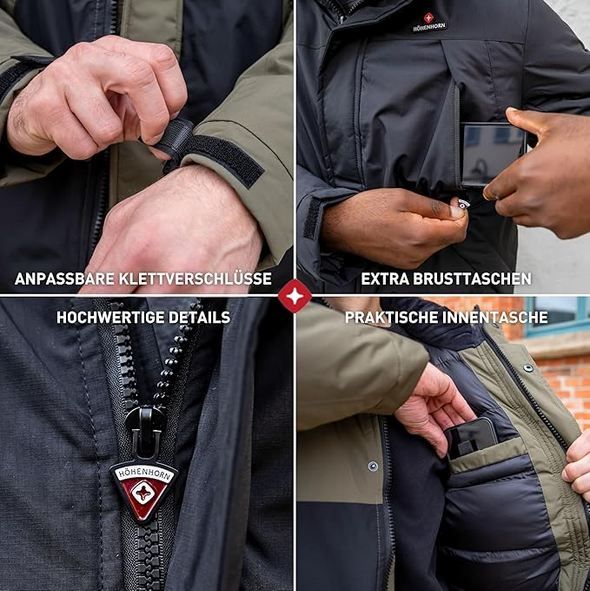 🧥 Höhenhorn Lawinenstar Winterjacke für 69,90€ (statt 120€)