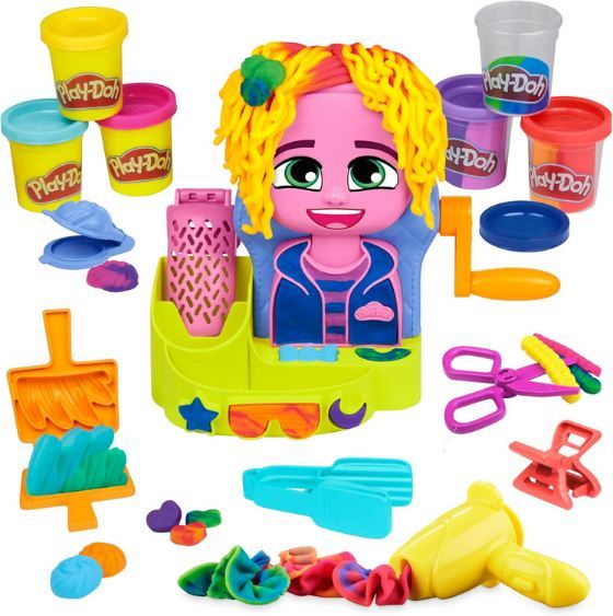 🪮 Play Doh Wilder Friseur Spielset mit 6 Dosen für 14,99€ (statt 22€)