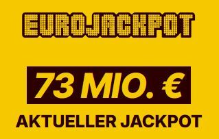 💰🤑 73 Mio.: 2 Eurojackpot Felder für nur 0,20€ (statt 5,20€)   nur für Neukunden