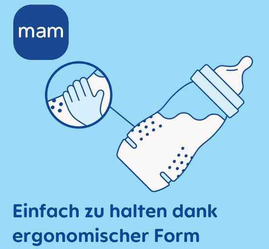 🍼 2er Set MAM Easy Active Trinkflasche inkl. Sauger, je 270ml für 9,99€ (statt 13€)