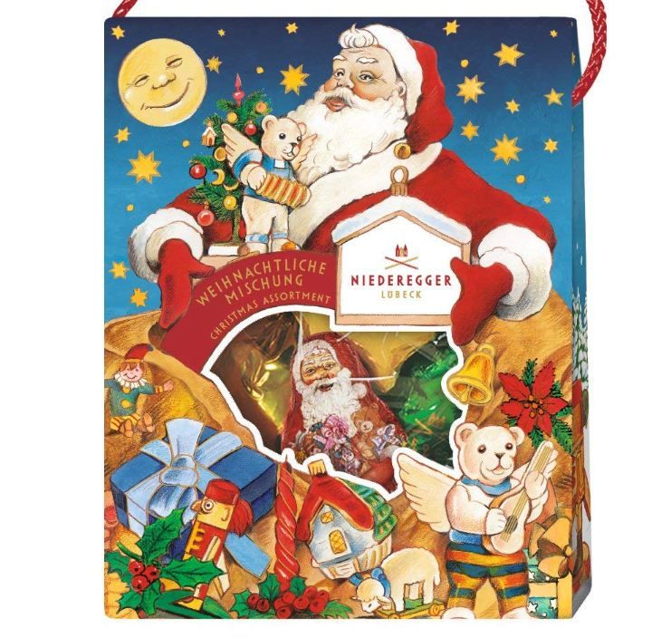 🍫 3er Pack Niederegger Weihnachts Tasche, 95g für 12€ (statt 18€)