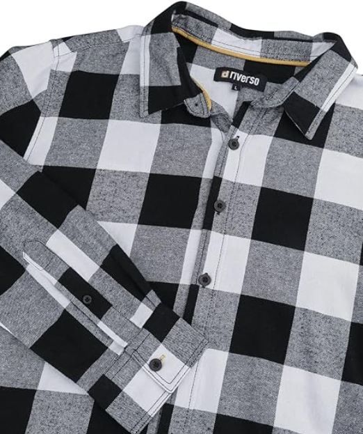 👕 riverso RIVArne Flanellhemd für 22,78€ (statt 30€)