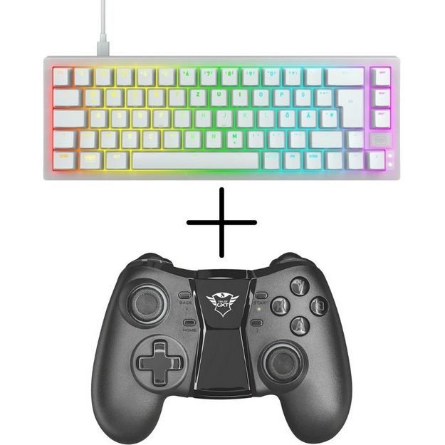 ⌨️🎮 Cherry XTRFY K5V2 Tastatur + Trust GXT 590 Gamepad für 42,49€ (statt 74€)