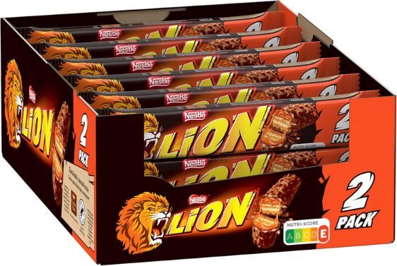 🍫 28er Pack Nestle Lion Schokoriegel mit Karamell (28 x 2 x 30g) ab 27,80€ (statt 38€)