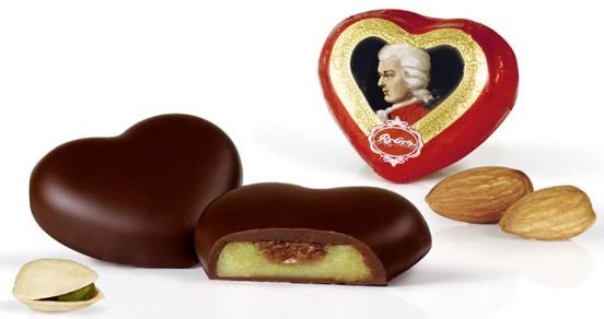 🍫 24er Pack Reber Mozart Herzl Pralinen, 240g für 13,16€ (statt 18€)