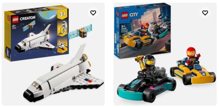 🫰🏻  40% Rabatt ab 2 LEGO Mini Bausets   Technic, Creator, City & mehr