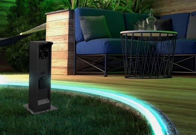 🔌 Müller Licht Tint Smarte Outdoor Energiesäule mit Zigbee für 29,99€ (statt 65€)