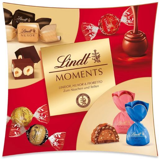 🍬 Lindt Moments Box mit Lindor, Nuxor & Fioretto ab 8,85€ (statt 12€)