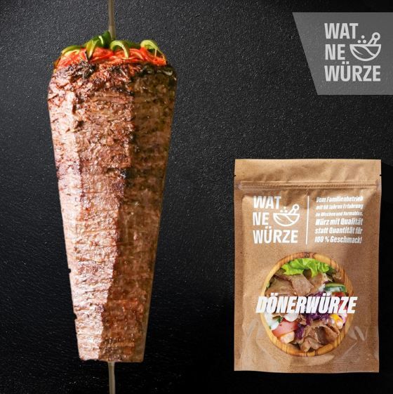 🥙 WAT NE WÜRZE Dönergewürzmischung, 750g ab 12€ (statt 15€)