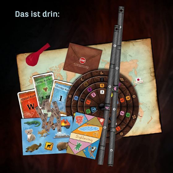 🔍 Kosmos EXIT Das Vermächtnis des Weltreisenden Escape Room Spiel für 7,70€ (statt 11€)