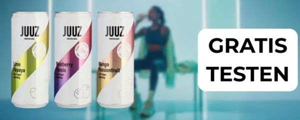 JUUZ Protein Soda gratis ausprobieren