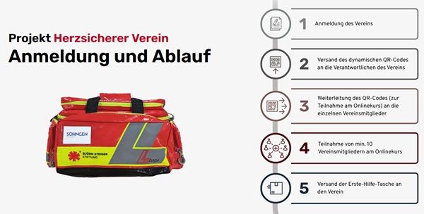 Life Bag und ein Life Pad für Vereine kostenlos Life Bag und ein Life Pad für Vereine kostenlos