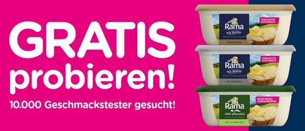 Rama gratis ausprobieren