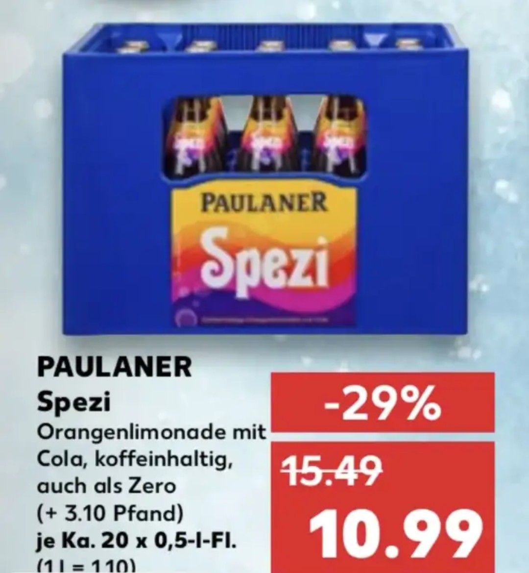Paulaner Spezi Kaufland