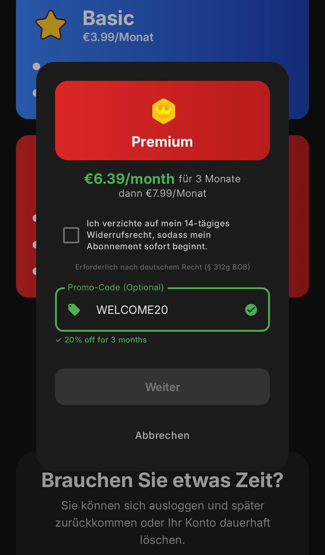 TKB Assistant: 20% Willkommensrabatt für 3 Monate (Basic und Premium)
