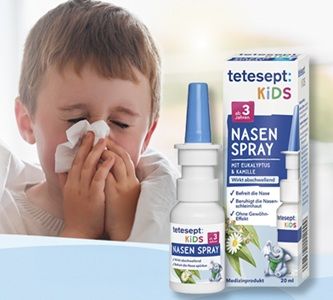tetesept Kids Nasenspray gratis ausprobieren – ab 23.02.