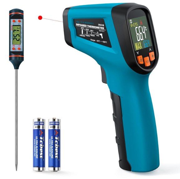 🌡️ Tilswall Infrarot Thermometer -50°C bis 600°C für 15,99€ (statt 24€)