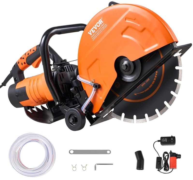 🪚 VEVOR elektr. Betonsäge mit 2.800W & 356 mm für 145,99€ (statt 160€)