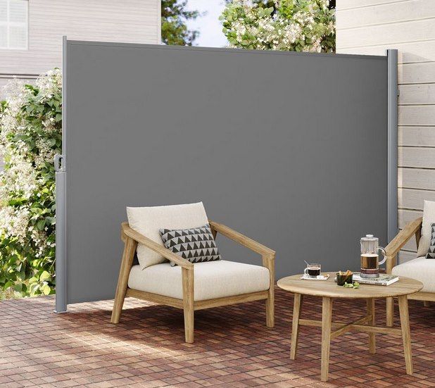 🙈 Songmics Seitenmarkise in Anthrazit, 200 x 350 cm für 95,99€ (statt 110€)