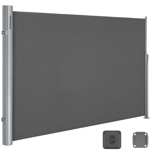 🌞 SONGMICS Aluminium Seitenmarkise 180 x 350 cm für 86,99€ (statt 102€)