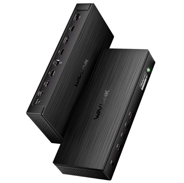 🖥️ WAVLINK DisplayLink Docking Station mit Dual 8K@60Hz für 188,29€ (statt 229€)