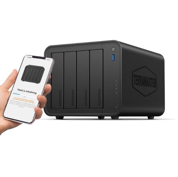 🌐 TERRAMASTER F4-425 4-Bay NAS-Speicher mit 2,5 GbE LAN & bis zu 120TB für 377€ (statt 412€)