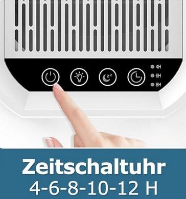 💦 BOOHENKA Luftentfeuchter mit 1,2L für bis zu 20m² für 29,99€ (statt 36€)