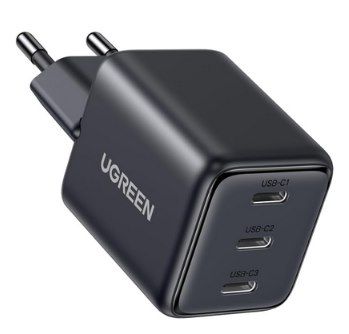 UGREEN USB C Ladegerät 30W GaN Netzteil mit 3 Ports für 11,99€ (statt 14€)