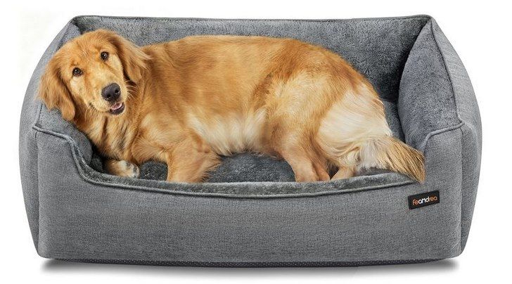 🐕 Feandrea Hundebett mit erhöhten Ränder & rutschfeste Unterseite für 23,74€ (statt 35€)