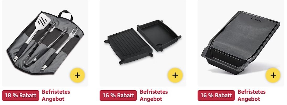 🥩🏕️ Amazon: Enders Camping  & Grillzubehör im Sale z.B. 6 tlg. Schaschlikspiess Set für 12€ (statt 18€)