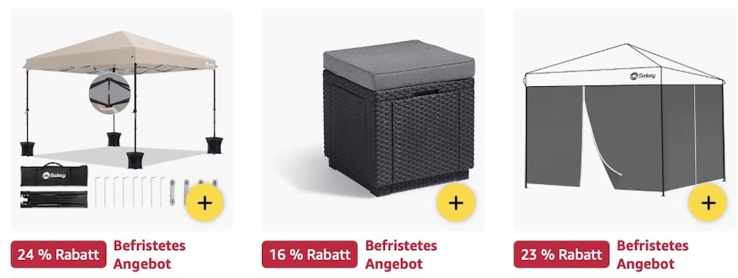 ☀️🏡☺️ Amazon: TOP Preise auf Gartenmöbel z.B. Gartenbank für 135€ (statt 162€)