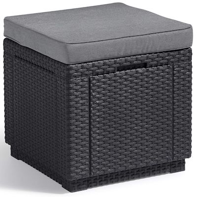 ☀️🏡 Allibert by Keter Cube Hocker mit Stauraum für 41,99€ (statt 55€)