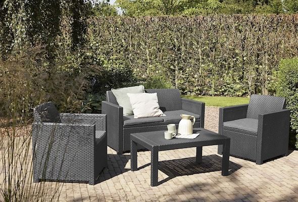 🪑🏡 Allibert by Keter Merano 4 tlg. Gartenmöbel Set für 240€ (statt 319€)