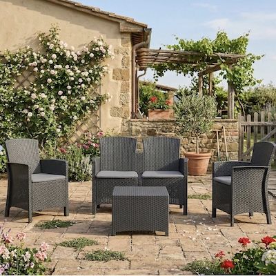 🏡 Dmora Urano Garten Lounge-Set für 319,99€ (statt 408€)