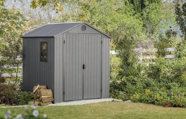 🪏🏡 Keter Gerätehaus Darwin 6x6 mit Unterboden für 449,99€ (statt 559€)