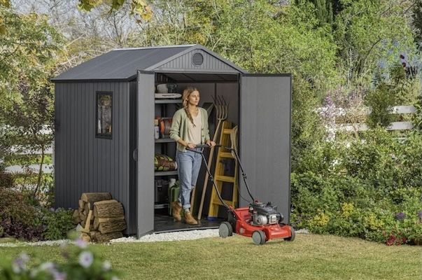 🪏🏡 Keter Gerätehaus Darwin 6x6 mit Unterboden für 449,99€ (statt 559€)