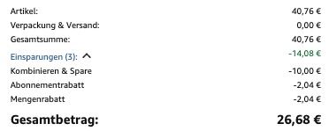 🍋 4x 800ml Head & Shoulders Citrus Fresh Anti Schuppen Shampoo ab 26,68€ (statt 44€)