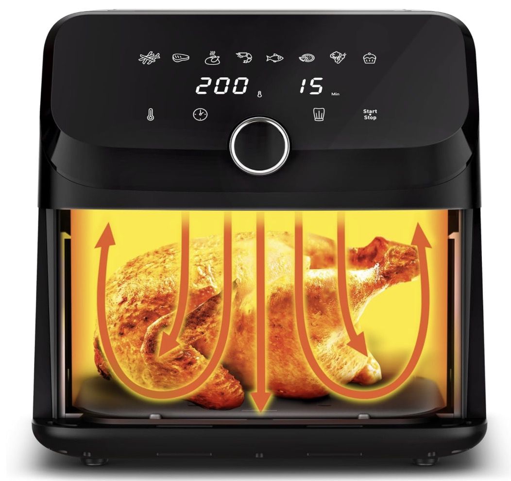 🍗 Tefal Easy Fry Mega Heißluftfritteuse mit 7,5 Liter für 94,99€ (statt 110€)